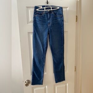 GAP Cigarette Jeans 28, 6 tall